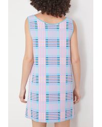 Marni - Checked Techno Knit A-Line Dress - Lyst