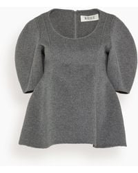 Rohe - Sculptural Double-Faced Top - Lyst