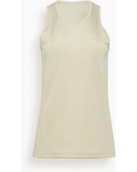 Tibi - Stretch Luxe Rib Tank Top - Lyst