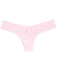 Hanky Panky Low Rise Thong - Pink