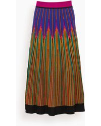 Forte Forte Fiesta Inlay Skirt - Multicolour