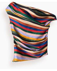 STAUD - Phare Silk Top - Lyst