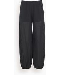 BITE STUDIOS - Cotton Crepe Trouser - Lyst
