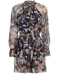 Zimmermann Sabotage Ruffle Playsuit - Multicolor