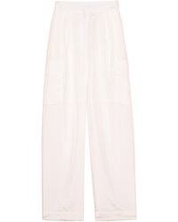 tibi nylon cargo pant