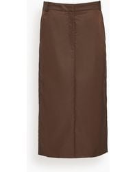Tibi - Eco Nylon Midi Trouser Skirt - Lyst
