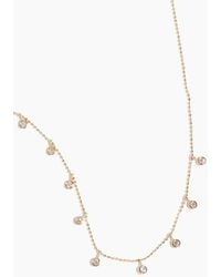 Vintage La Rose Diamond Drops Necklace - Multicolour