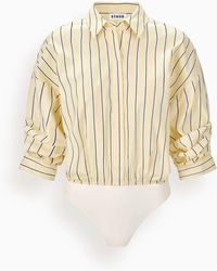 STAUD - Traverse Bodysuit - Lyst