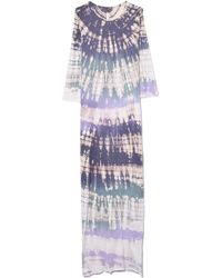 Raquel Allegra Half Sleeve Caftan Dress - Multicolour