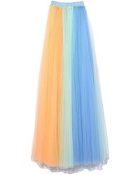 Viktor & Rolf Chase The Rainbow Ii Skirt/dress - Blue