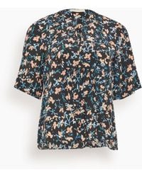 Ulla Johnson - Calla Short Sleeve Top - Lyst