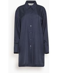 Rohe - Signature Elongated Silk Shirt - Lyst