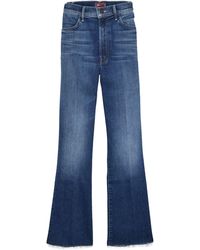 mother jeans wide leg