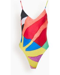 Mara Hoffman Petaluma Chrishell Swimsuit - Multicolor