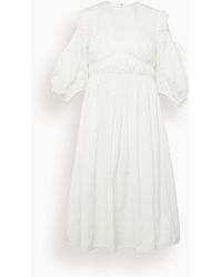 Cecilie Bahnsen Dresses for Women | Online Sale up to 75% off | Lyst 古典 Bahnsen Cecilie 新品 セシリーバンセン DRESS EMMI ひざ丈ワンピース