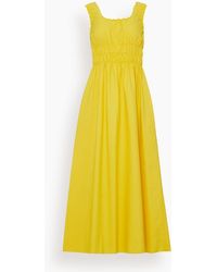 AVN Accordion Dress - Yellow