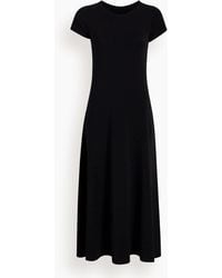 Another Tomorrow - Fitted Tee Dress - Lyst