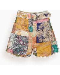 Zimmermann Mini shorts for Women | Online Sale up to 65% off | Lyst