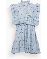Munthe Veer Dress - Blue