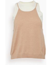 JW Anderson Layered Tank Top - Multicolor