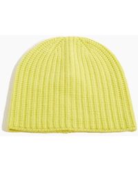 Alex Mill Cashmere Solid Beanie - Yellow