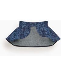 BITE STUDIOS - Lace Print Denim Belt - Lyst