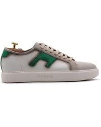Harris Shoes 1913 - Leather And Suede Sneakers - Lyst