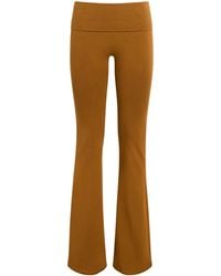 Skims - Cotton Jersey Foldover Trousers - Lyst