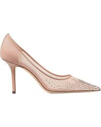 Jimmy Choo - Love 85 Embellished Pumps - Lyst