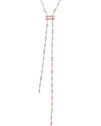 SHAY - Diamond And Sapphire Cascade Y Necklace - Lyst