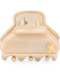 Alexandre De Paris - Plated Mini Claw Hair Clip - Lyst