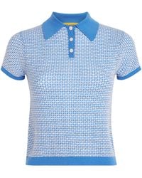 Guest In Residence - Cashmere Shrunken Polo Shirt - Lyst