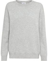 Brunello Cucinelli - Cashmere Monili-Trim Sweater - Lyst