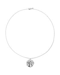 Monica Vinader - Sterling Virgo Zodiac Necklace - Lyst