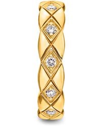 CHANEL - And Diamond Coco Crush Single Earring - Lyst