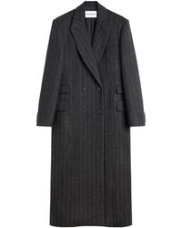 Givenchy - Wool Longline Coat - Lyst