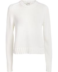 ME+EM - Organic Cotton Essential Crop Sweater - Lyst