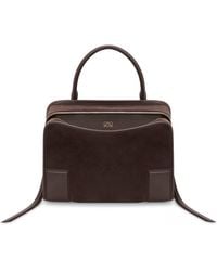 Loewe - Medium Suede Amazona 180 Top-Handle Bag - Lyst