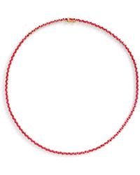 Suzanne Kalan - And Ruby Princess Tennis Necklace - Lyst