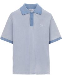 Loewe - Cotton Anagram Polo Shirt - Lyst