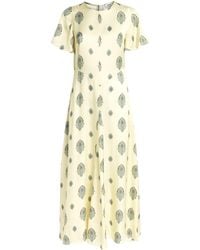 Sandro - Paisley Print Maxi Dress - Lyst
