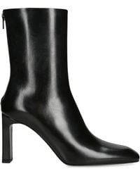 TOTEME - Nappa Leather Ankle Boots 85 - Lyst