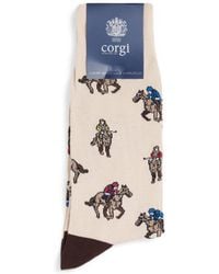 Corgi - Jacquard Horse Socks - Lyst