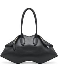 McQueen - Leather Manta Top-Handle Bag - Lyst