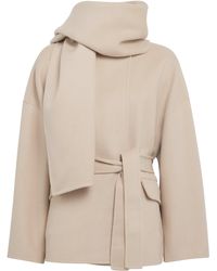 Maje - Wool-Blend Double-Faced Coat - Lyst