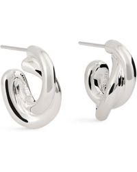 LIE STUDIO - Sterling The Diana Hoop Earrings - Lyst