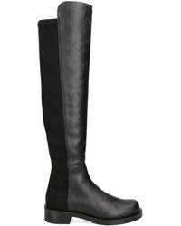 Stuart Weitzman - Leather 5050 Bold Over-the-knee Boots - Lyst