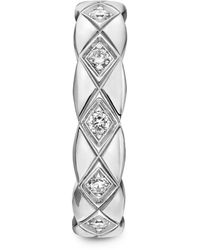 CHANEL - And Diamond Coco Crush Single Earring - Lyst