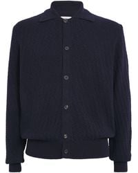 Oliver Spencer - Wool Zigzag-Knit Cardigan - Lyst