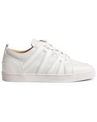 Christian Louboutin Leather Vida Viva Sneakers in Black for Men | Lyst Christian Louboutin Leather Vida Viva Sneakers in Black for Men | Lyst